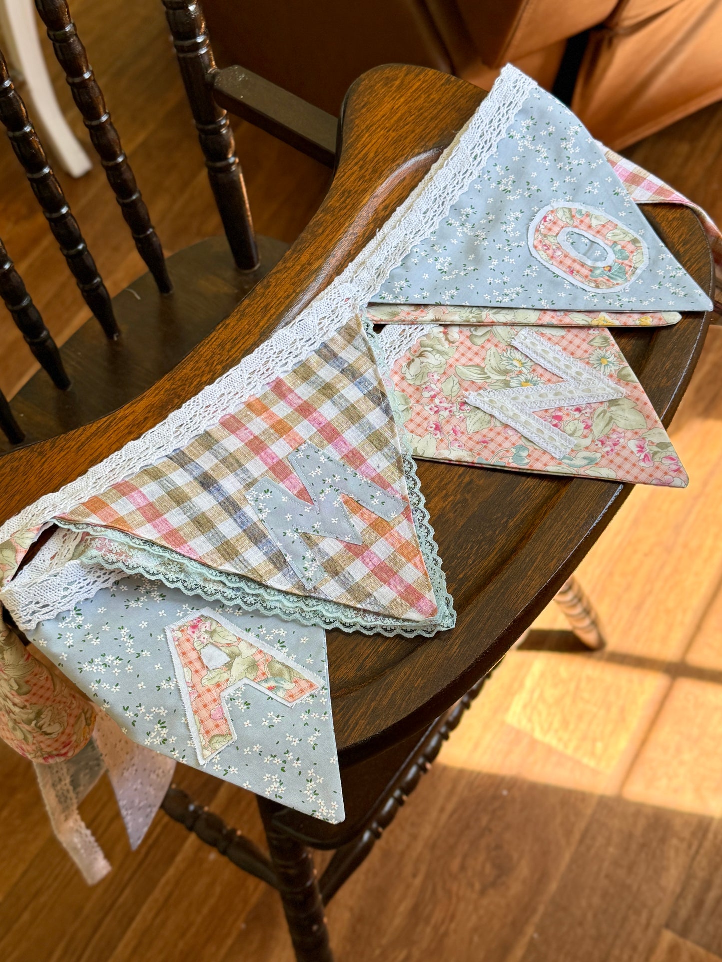 Custom Keepsake Bunting